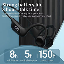Wireless Earphone Bone Conduction Bluetooth Compatible Headphone Hand-free With Mic