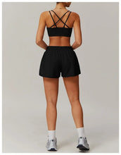 2-pieces Casual Sportswear: Sports Bras + Shorts Sets