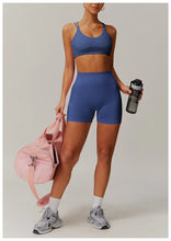 2-pieces Casual Sportswear: Sports Bras + Shorts Sets