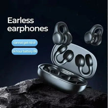 TWS Wireless Bone Conduction Headphones Waterproof Sports Earbuds Earring Ear Hook With Mic Headset