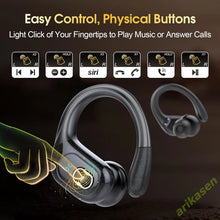 Wireless Earbuds 75hrs Sport Bluetooth Earphone with Noise Cancelling Mic Waterproof