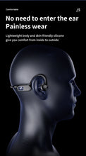Wireless Earphone Bone Conduction Bluetooth Compatible Headphone Hand-free With Mic