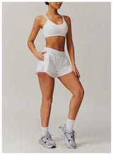 2-pieces Casual Sportswear: Sports Bras + Shorts Sets