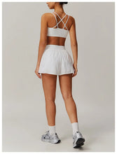 2-pieces Casual Sportswear: Sports Bras + Shorts Sets