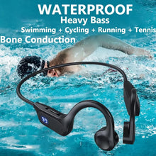 Wireless Earphone Bone Conduction Bluetooth Compatible Headphone Hand-free With Mic