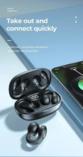 TWS Wireless Bone Conduction Headphones Waterproof Sports Earbuds Earring Ear Hook With Mic Headset