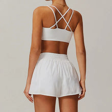 2-pieces Casual Sportswear: Sports Bras + Shorts Sets