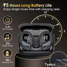 GDLYL HD65 TWS Bluetooth V5.4 Headphones with a LED Digital Display, Noise Reduction, and Waterproof