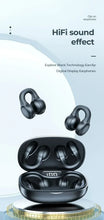 TWS Wireless Bone Conduction Headphones Waterproof Sports Earbuds Earring Ear Hook With Mic Headset