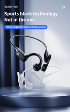 Wireless Earphone Bone Conduction Bluetooth Compatible Headphone Hand-free With Mic