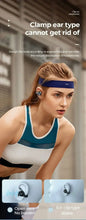 TWS Wireless Bone Conduction Headphones Waterproof Sports Earbuds Earring Ear Hook With Mic Headset