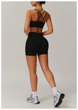 2-pieces Casual Sportswear: Sports Bras + Shorts Sets