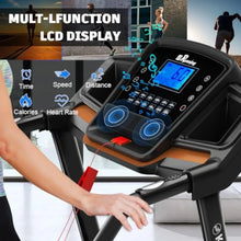 3.5HP Folding Treadmill for Home Use with Incline 0.5-8.5 MPH 330 lb Capacity Bluetooth and App Connectivity Quiet Motor