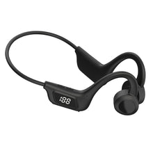 Wireless Earphone Bone Conduction Bluetooth Compatible Headphone Hand-free With Mic