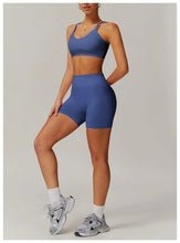 2-pieces Casual Sportswear: Sports Bras + Shorts Sets