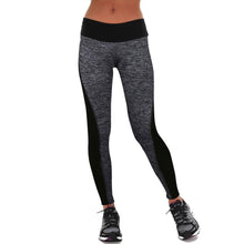 Women Workout Trousers 2016 Hot Sale Fitness Leggings Pants Patchwork High Waist Leggings