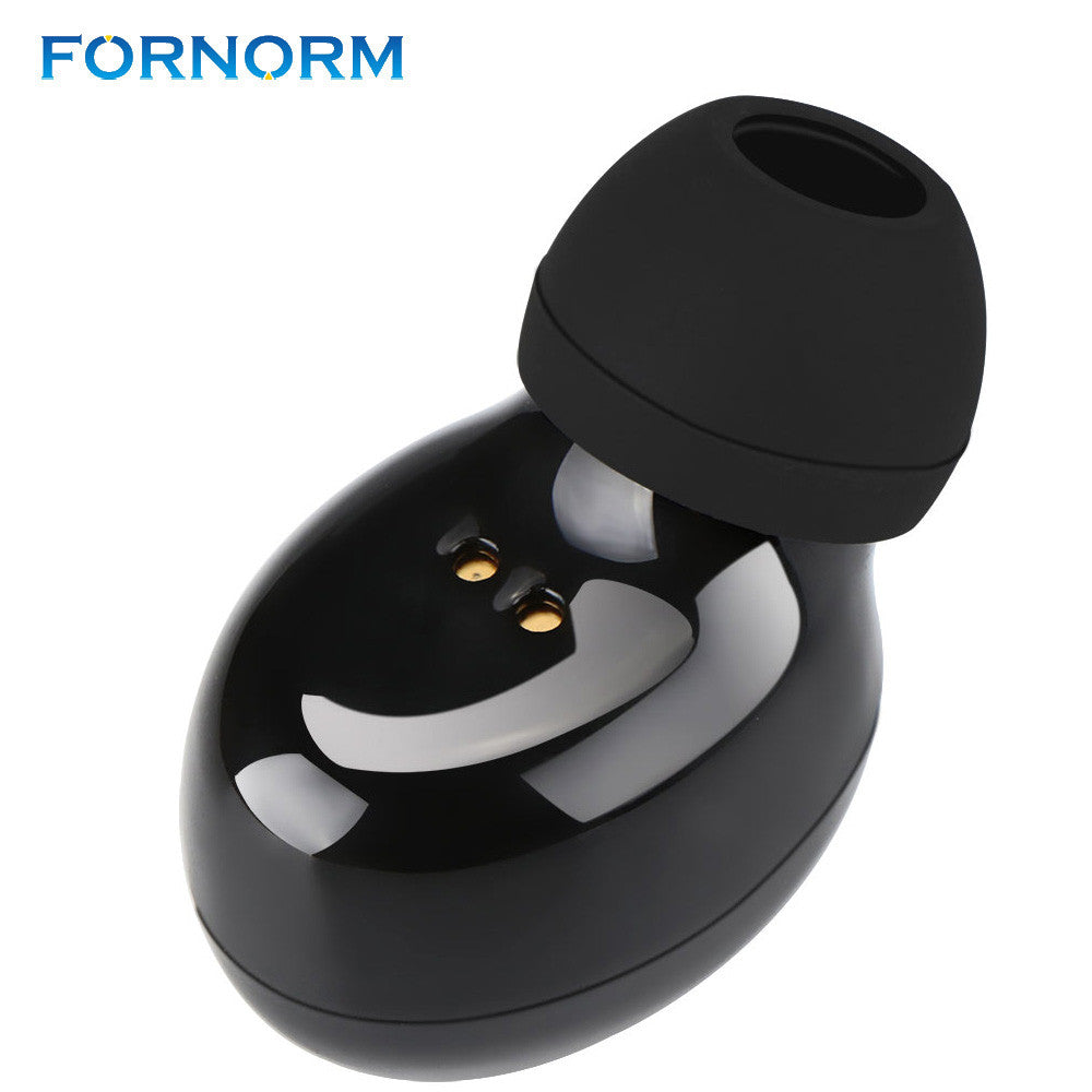FORNORM: Noise Cancelling Mini Bluetooth Earbuds With Mic For Mobile Phone