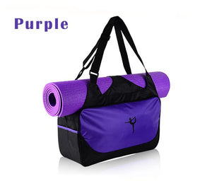 Multi-functional Waterproof Nylon Yoga Training Cross body Shoulder Bag